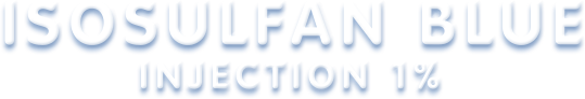 isosulfan blue text image